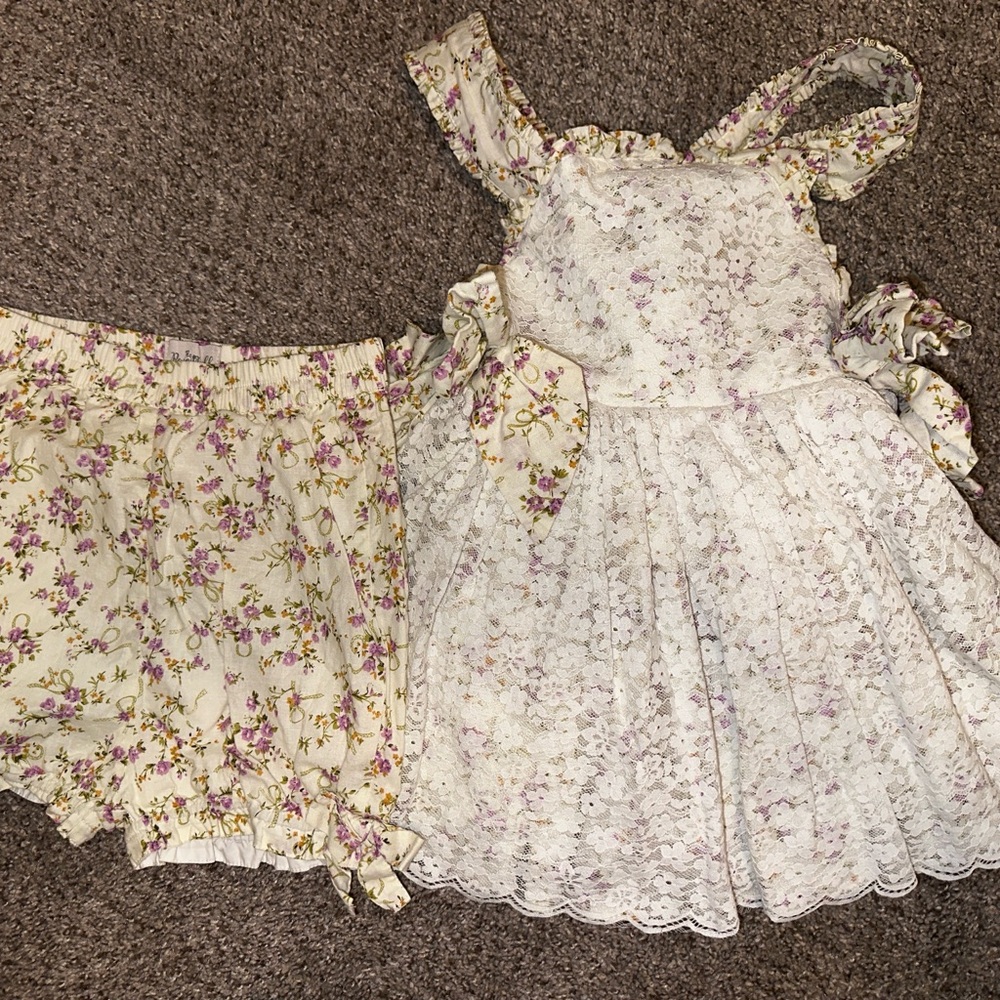 The Paper Doll Clothing Girls tunic set